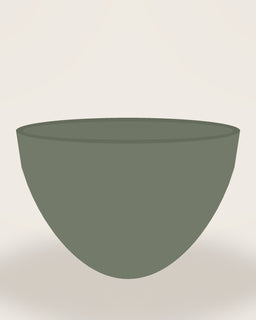 Arco Noodle Bowl, close detail of the finish