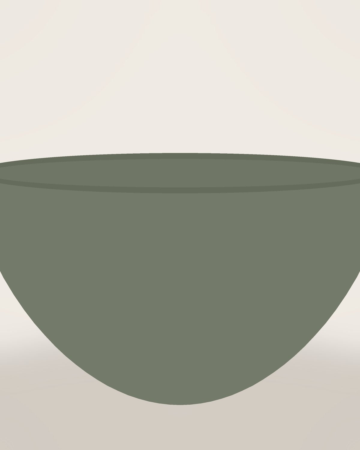 Arco Serving Bowl, close detail of the finish