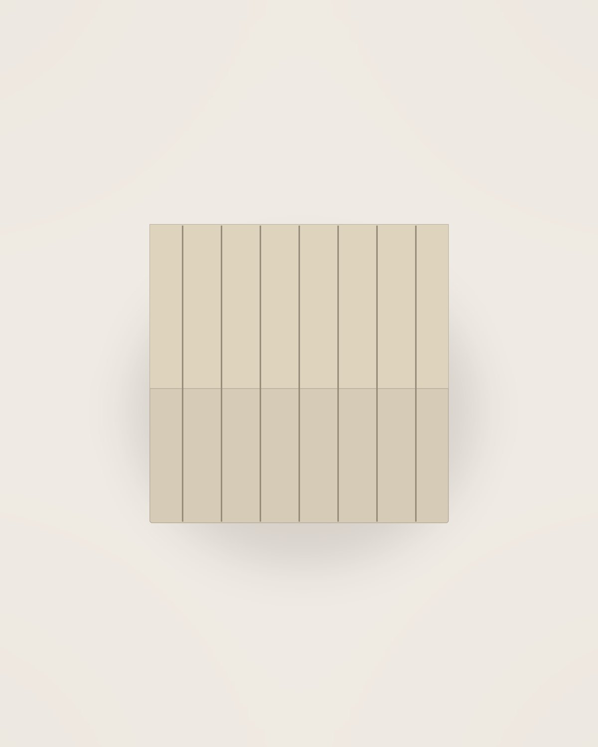 Arco Ticking Napkin, Set of 4 in Stripe, front view on a neutral backdrop