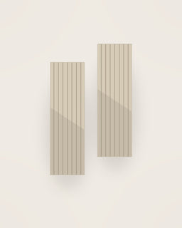 Arco Ticking Table Runner, two pieces shown together