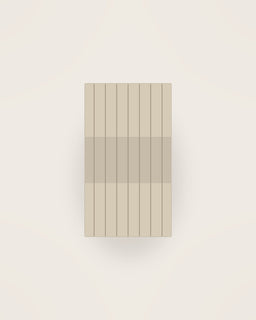 Arco Ticking Tea Towel, Set of 2 in Stripe, front view on a neutral backdrop