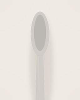 Corda Dessert Spoon, close detail of the finish