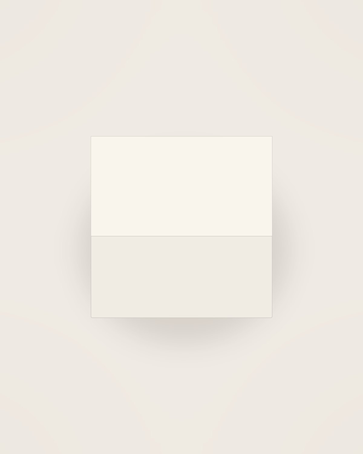 Filo Hemstitch Napkin, Set of 4 in Chalk, front view on a neutral backdrop