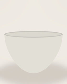 Lino Cereal Bowl, close detail of the finish