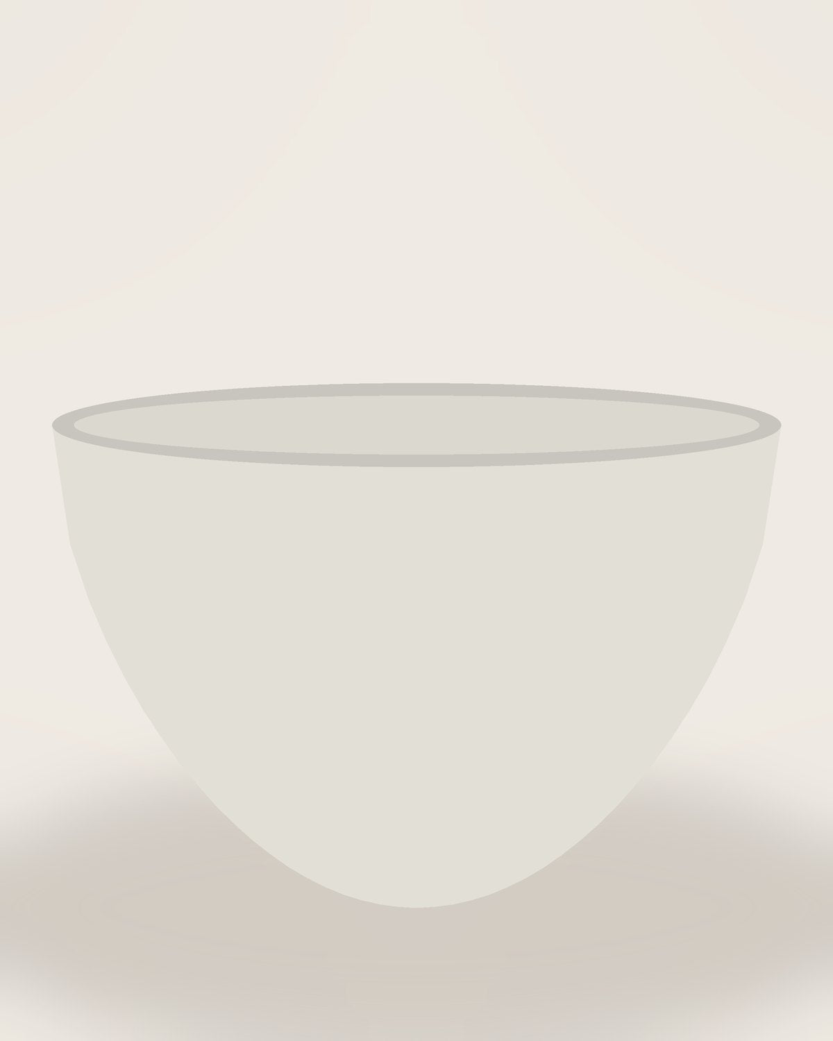 Lino Small Bowl, close detail of the finish