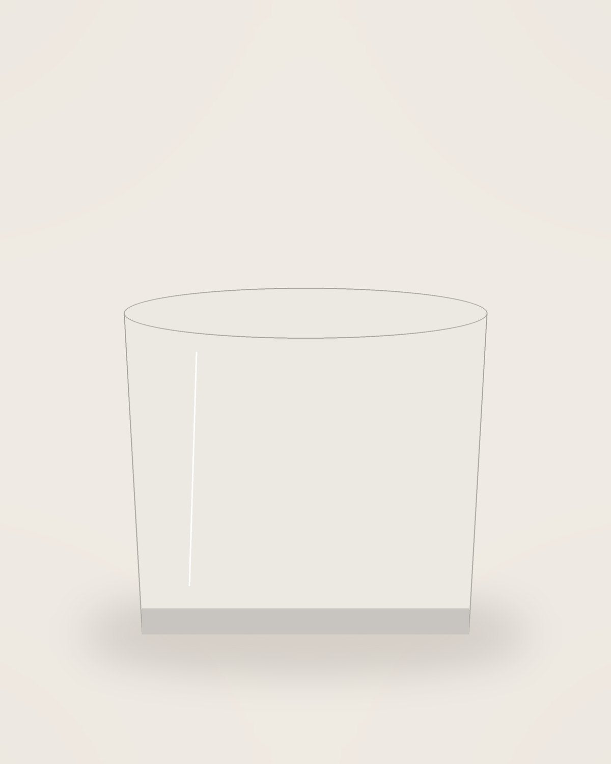 Onda Whisky Tumbler, close detail of the finish