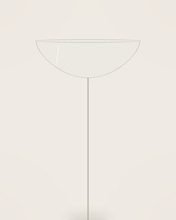 Sera Champagne Coupe, close detail of the finish