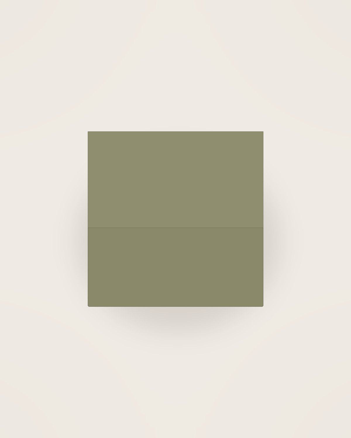 Tela Cocktail Napkin, Set of 6 in Olive, front view on a neutral backdrop