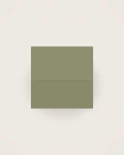 Tela Cocktail Napkin, Set of 6 in Olive, front view on a neutral backdrop