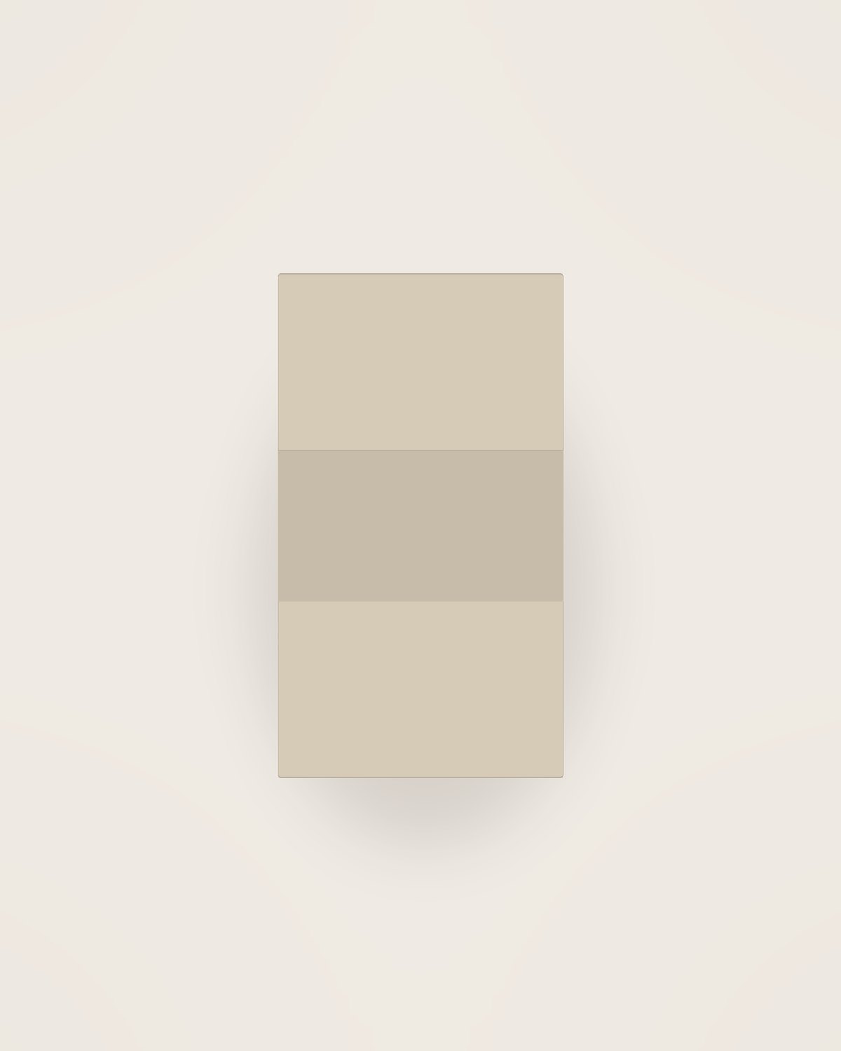 Tela Linen Apron in Natural, front view on a neutral backdrop