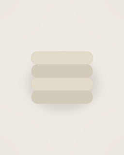 Tela Linen Napkin, Set of 4 in Oat, front view on a neutral backdrop