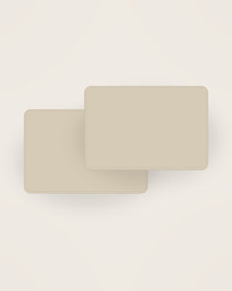Tela Linen Placemat, Set of 4, two pieces shown together
