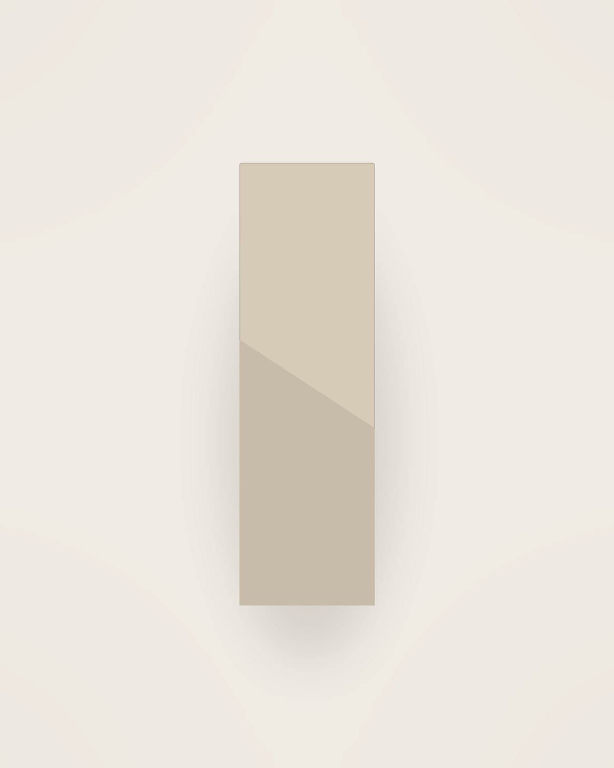 Tela Table Runner in Natural, front view on a neutral backdrop