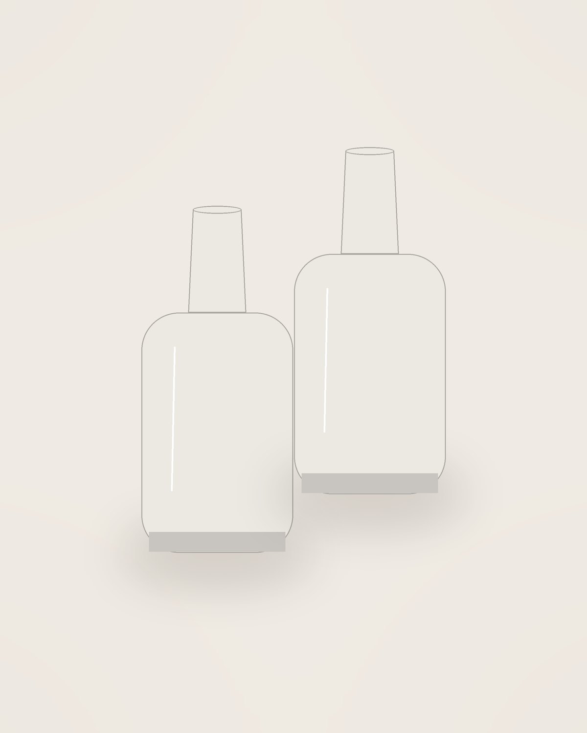 The Carafe & Tumbler Set, two pieces shown together