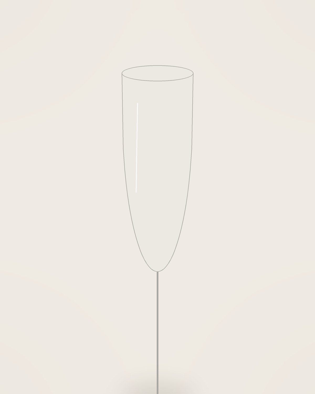 The Champagne Set, close detail of the finish