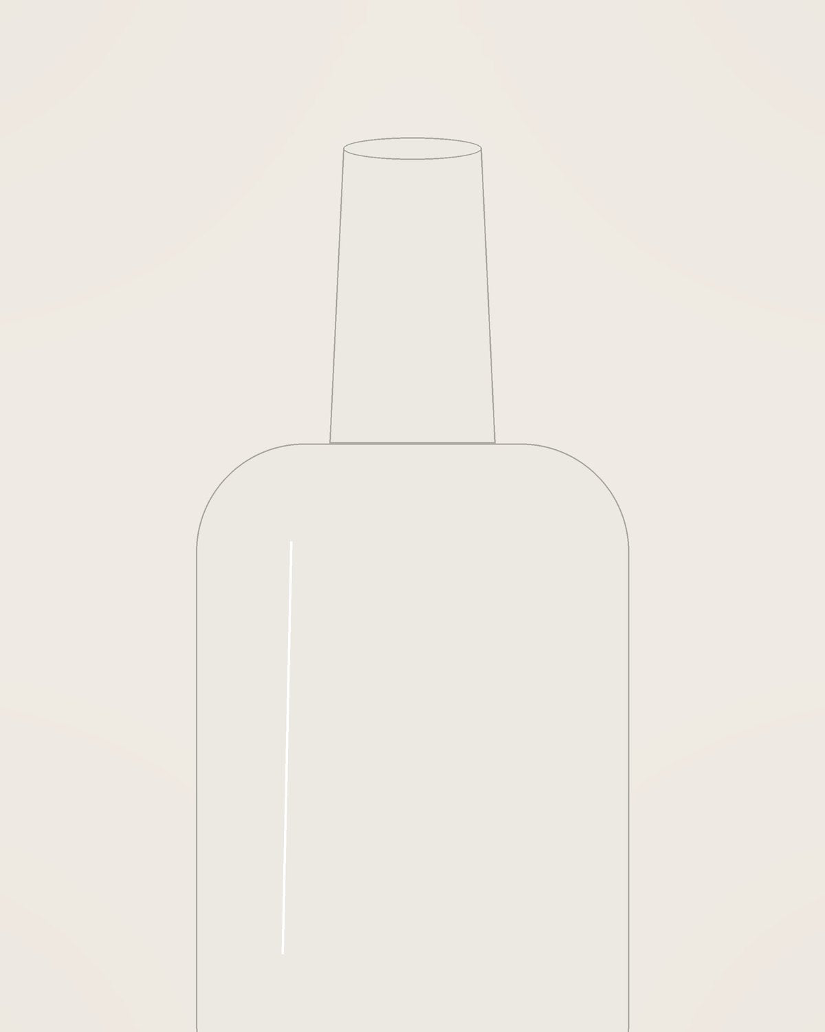 Vela Wine Carafe, close detail of the finish